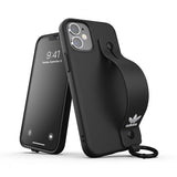 Adidas iPhone 12 Mini Cover Håndrem Case Sort