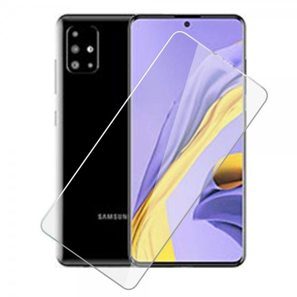 Samsung Galaxy A51 Skærmbeskyttelse i Hærdet Glas Case Friendly