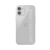 Superdry iPhone 12 Mini Cover Snap Case Clear Silver