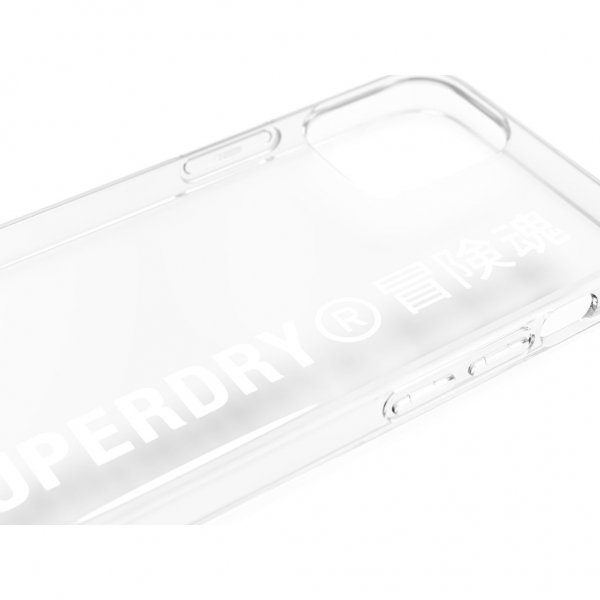 Superdry iPhone 12 Mini Cover Snap Case Klar Hvid