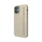 Superdry iPhone 12 Mini Cover Snap Case Komposterbare Materialer Beige