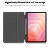 Samsung Galaxy Tab S12 Plus Etui Tri-Fold Pennfack Rød