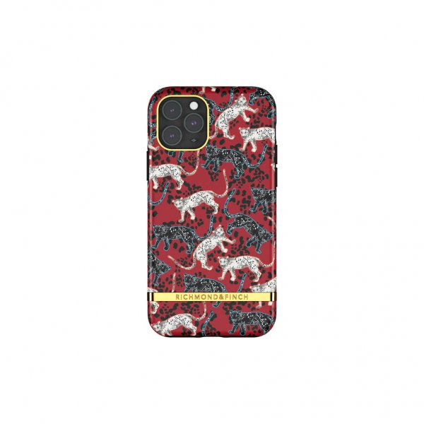 Richmond & Finch iPhone 11 Pro Cover Samba Red Leopard