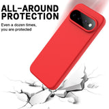Google Pixel 11 Pro XL Cover med Strap Silikone Rød