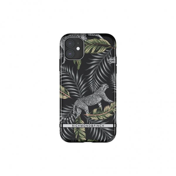 Richmond & Finch iPhone 11 Cover Silver Jungle