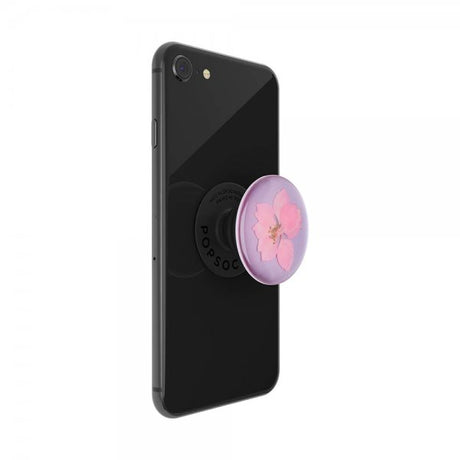 Popsockets PopGrip Pressed Flower Delphinium
