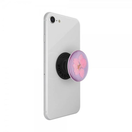 Popsockets PopGrip Pressed Flower Delphinium
