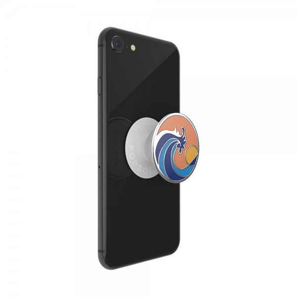 Popsockets PopGrip Emalje Ride The Wave Coral