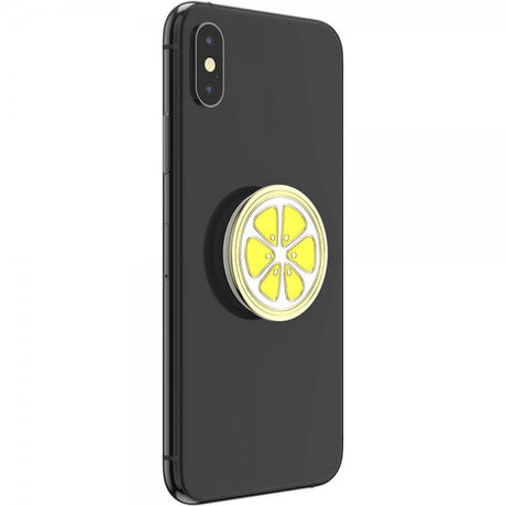 Popsockets PopGrip Enamel Lemon Slice Yellow
