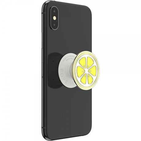Popsockets PopGrip Enamel Lemon Slice Yellow