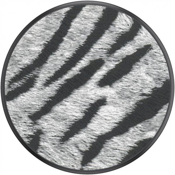 Popsockets PopGrip Vegansk Læder Zebra