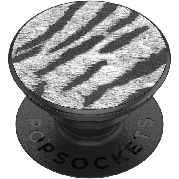 Popsockets PopGrip Vegansk Læder Zebra