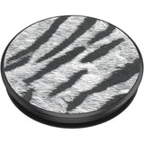Popsockets PopGrip Vegansk Læder Zebra