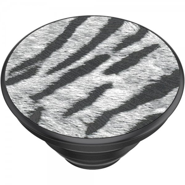 Popsockets PopGrip Vegansk Læder Zebra