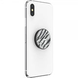 Popsockets PopGrip Vegansk Læder Zebra