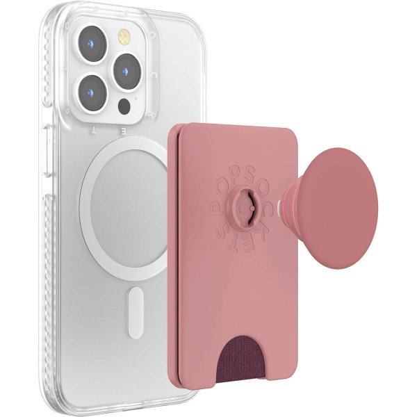 Popsockets PopWallet+ til MagSafe Clay