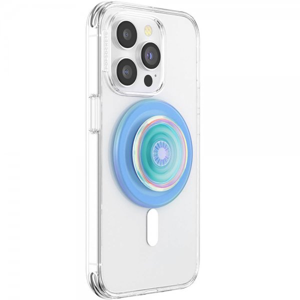 Popsockets PopGrip til MagSafe Opalescent Blue