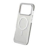 iPhone 17 Pro Max Cover Bølget MagSafe Sølv