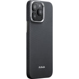 Pitaka iPhone 16 Pro Cover Edge MagSafe Black/Grey Twill