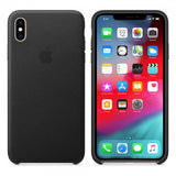 Apple Original Lædercover til iPhone X/Xs Sort