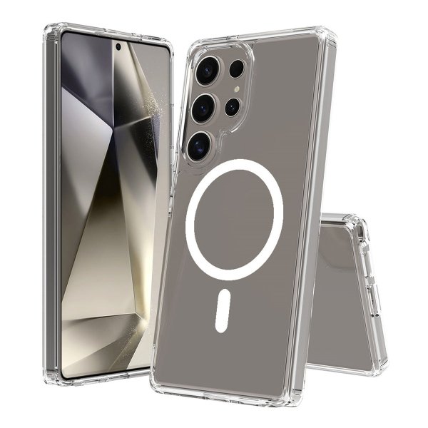 Samsung Galaxy S25 Ultra Cover MagSafe TPU Transparent