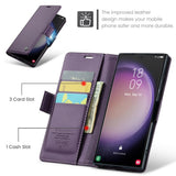 CaseMe Samsung Galaxy S24 Ultra Etui 023 Series Lilla