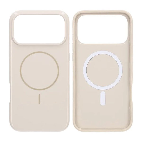Rvelon iPhone 17 Pro Cover TPU MagSafe Beige