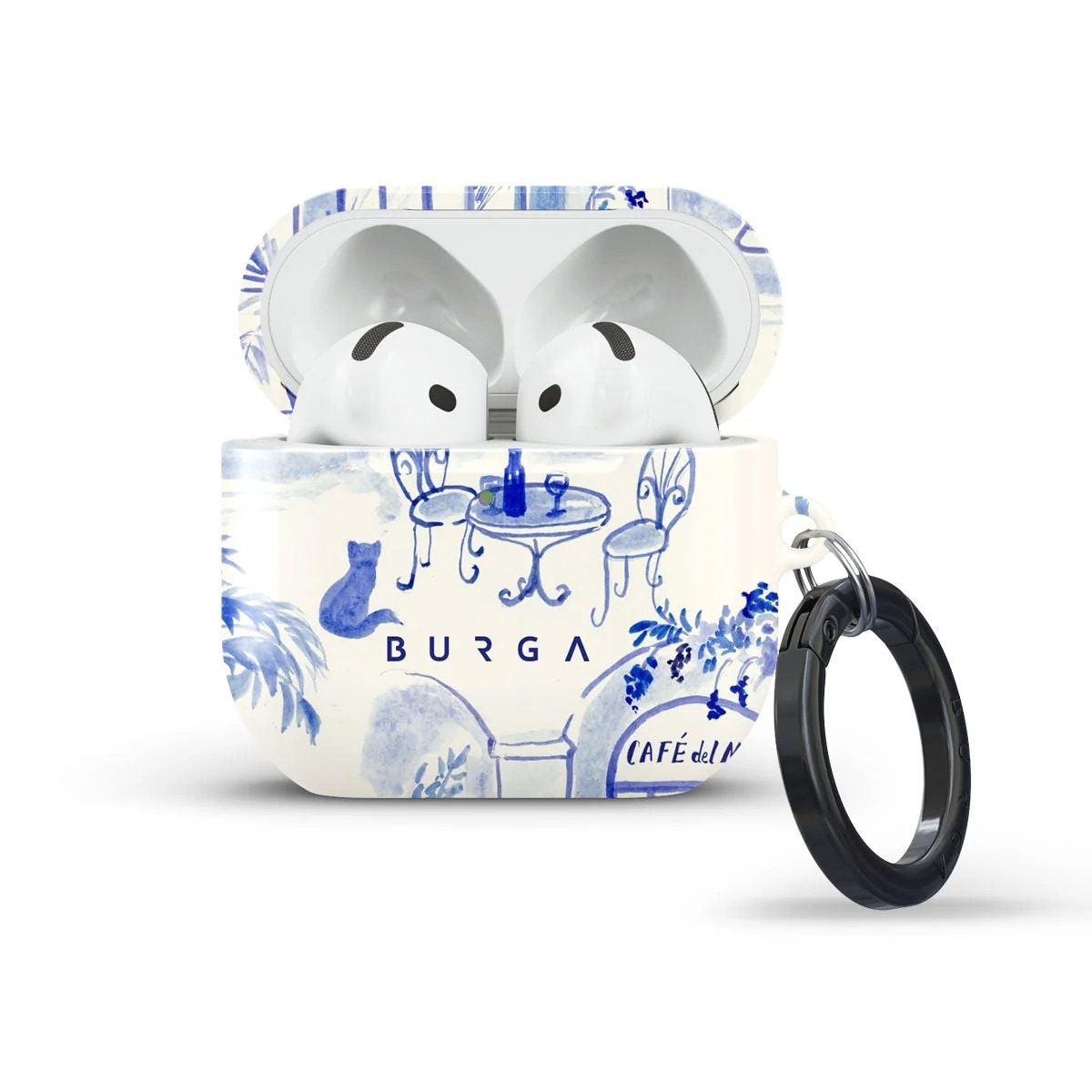 Burga AirPods 4 Cover Design Sobremesa