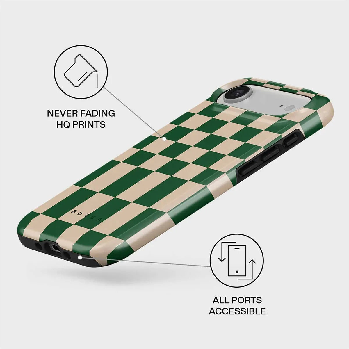 Burga iPhone Air Cover Tough MagSafe Ivy League