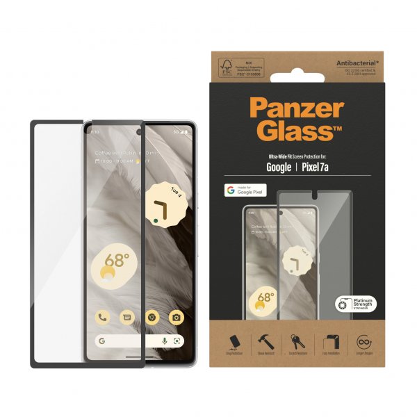PanzerGlass Google Pixel 7a Skærmbeskytter Ultra Wide Fit