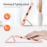 Dux Ducis Samsung Galaxy Tab A9/Galaxy Tab A11 Etui DOMO Series Lyserød