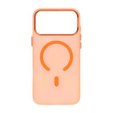 iPhone 17 Pro Cover Kameralinse MagSafe Transparent Orange