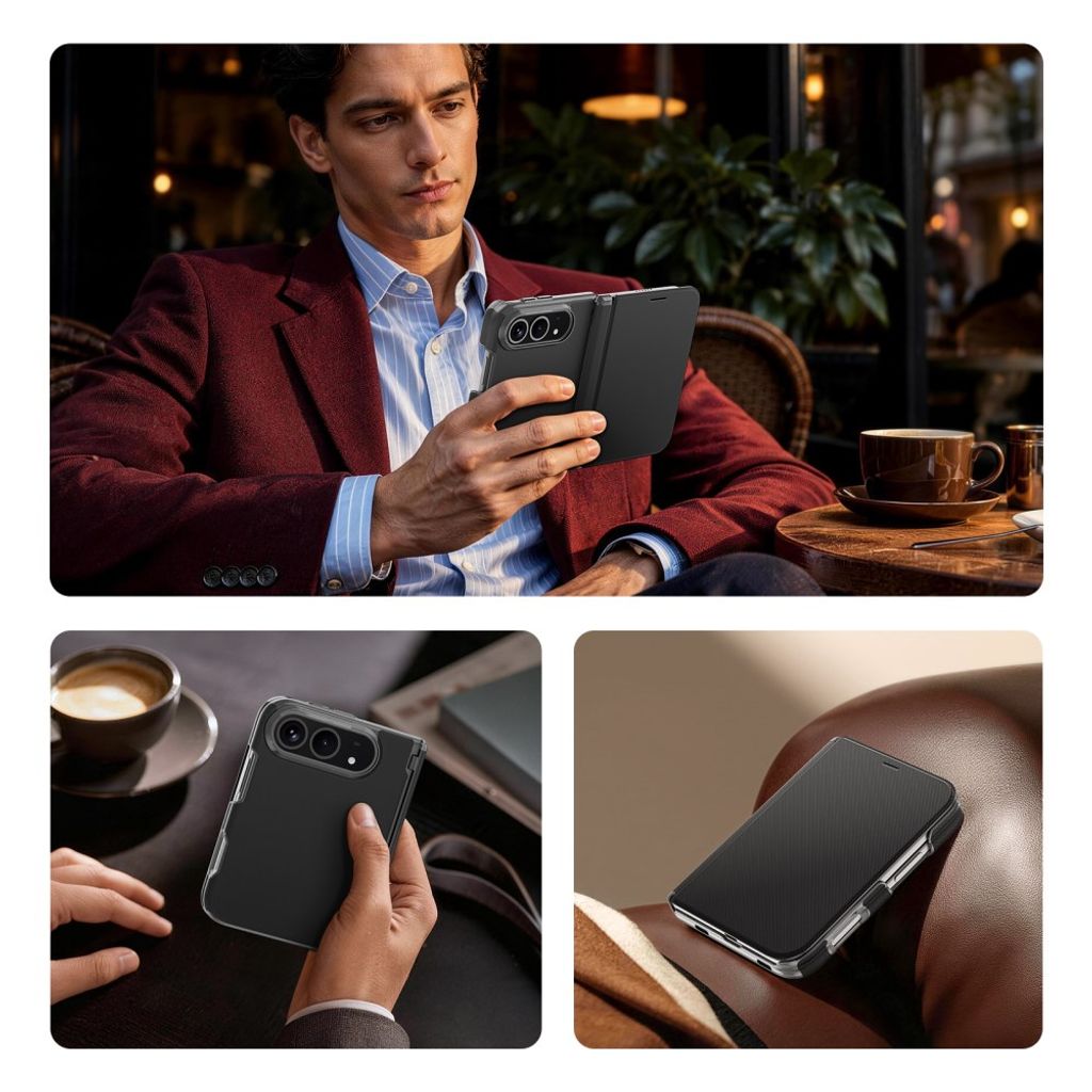 Dux Ducis iPhone Duo Etui Fort Series Sort