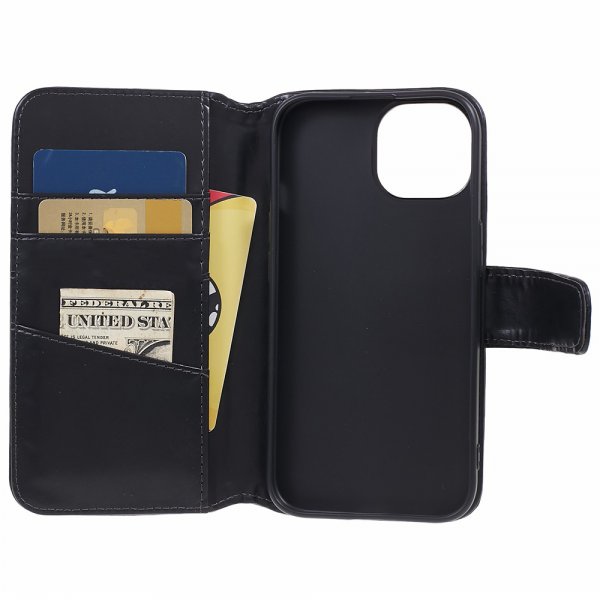 Nordic Covers iPhone 12 Mini Cover Essential Leather Raven Black