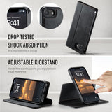 CaseMe iPhone 16e/iPhone 17e Etui C49 Series Sort