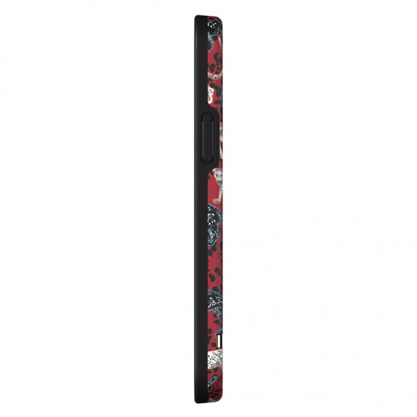 Richmond & Finch iPhone 12/iPhone 12 Pro Cover Samba Red Leopard