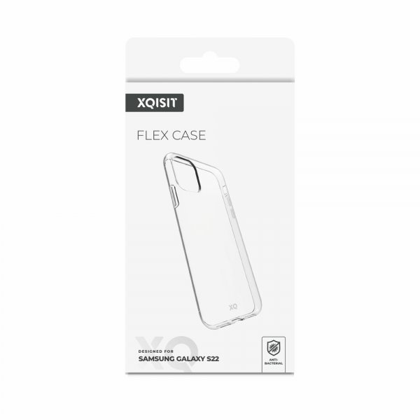 Xqisit Samsung Galaxy S22 Cover Flex Case Transparent
