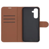 Samsung Galaxy A17 Cover med Kortlomme Standerfunktion Brun