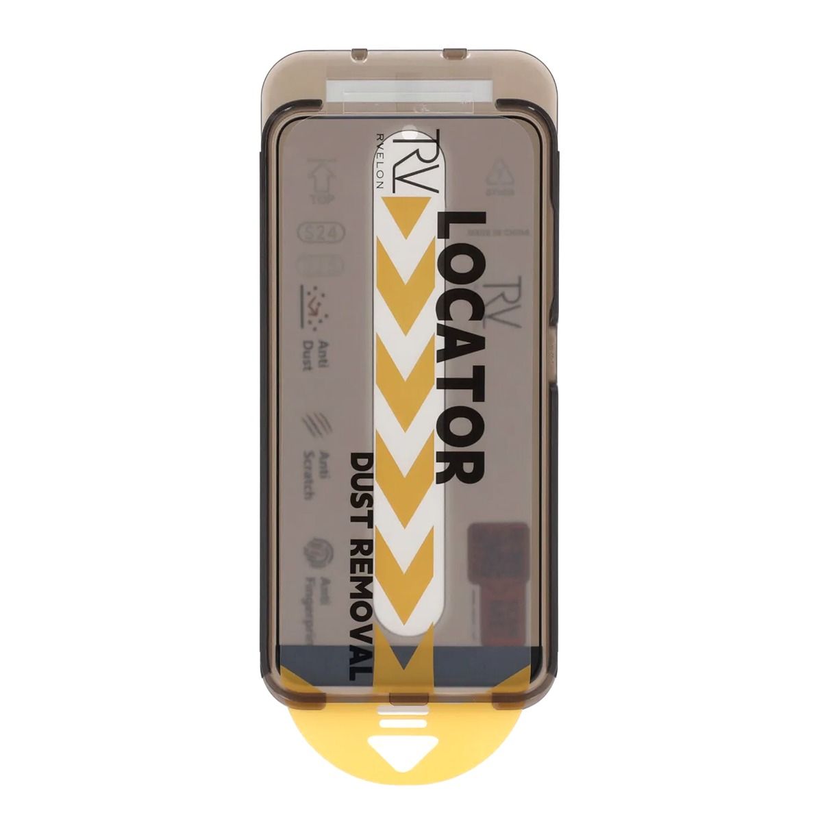 Rvelon Samsung Galaxy S24/S25 Skærmbeskytter Monteringsramme Privacy
