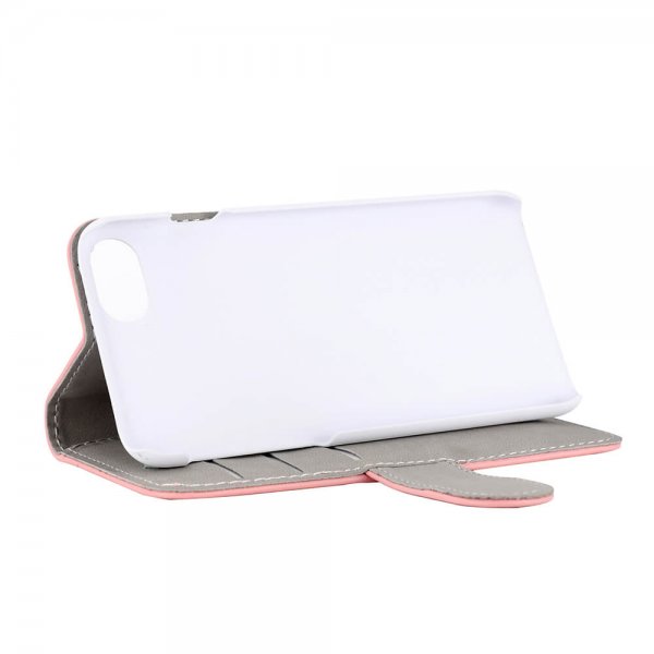 Gear iPhone 6/6S/7/8/SE Cover med Kortrum Rosa