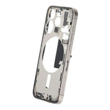 Mellemramme med smådele til iPhone 15 Pro - Naturlig Titanium OEM