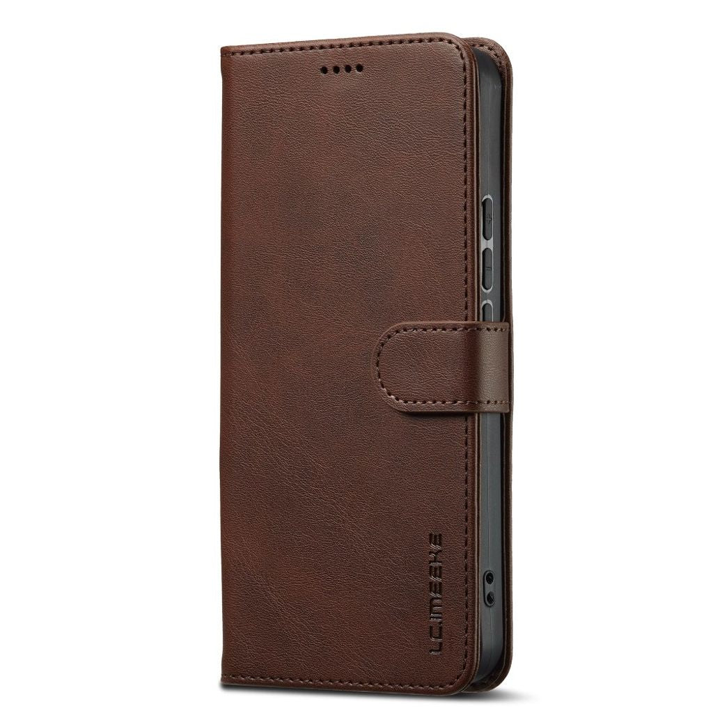 Lc.Imeeke Xiaomi 17T Pro Etui med Kortholder Stativfunktion Mørkebrun