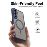 Samsung Galaxy S26 FE Cover Frosted MagSafe Blå