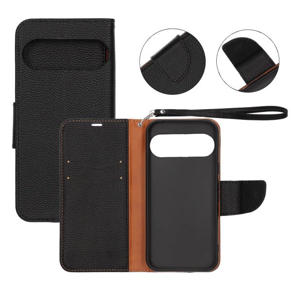 Google Pixel 10 Pro XL Cover med Stand Sort
