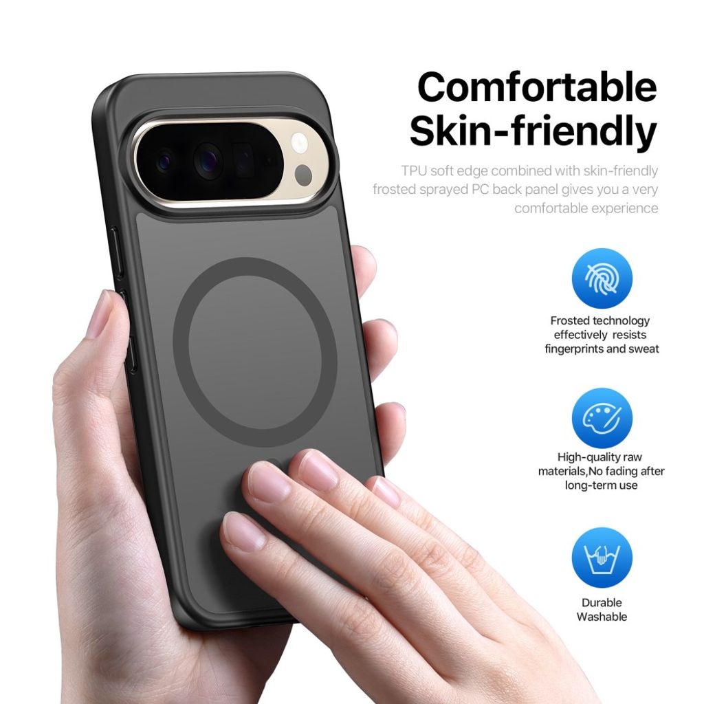 Dux Ducis Google Pixel 9 Pro XL/10 Pro XL/11 Pro XL Cover Yind Series MagSafe Sort