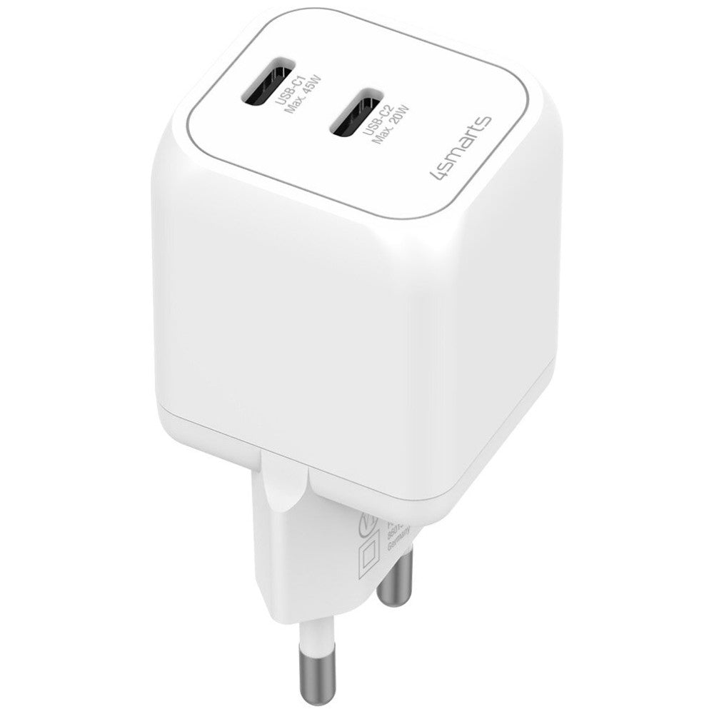 4smarts Væggladdere PDPlug SiC 45W 2xUSB-C