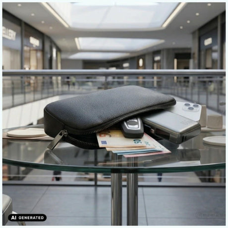 4smarts Tech-Clutch Secure Fingeraftryksslås Sort