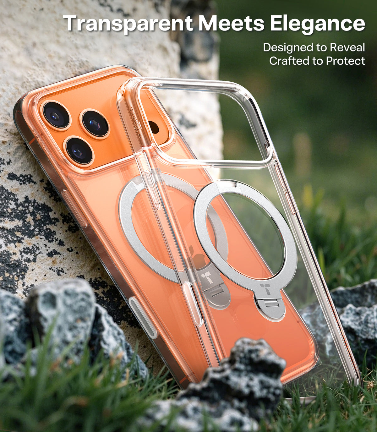 Torras iPhone 17 Pro Cover Ostand Q3 Spin Klar