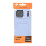 iPhone 17 Pro Cover Kortholder Lilla