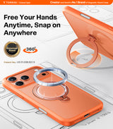 Torras iPhone 17 Pro Cover Ostand Q3 Spin Energy Orange